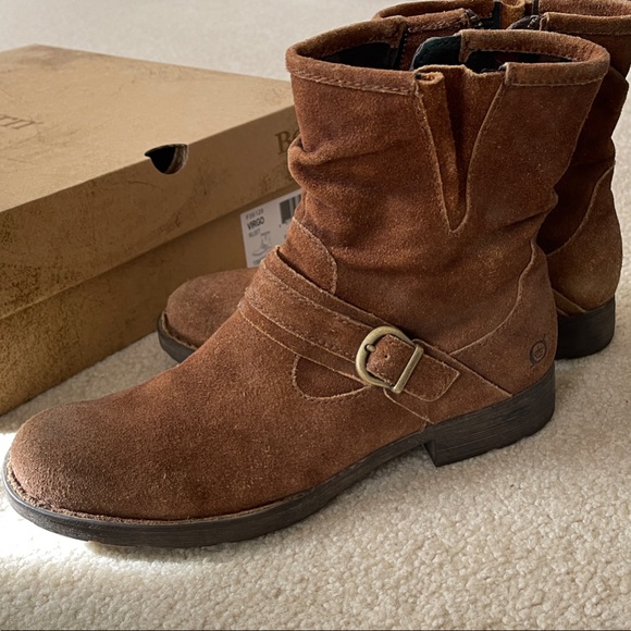 Born Women's Rich Brown Ankle Boots - Picture 9 of 11